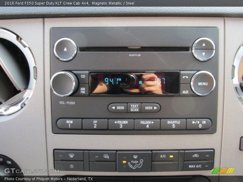 Magnetic Metallic / Steel 2016 Ford F350 Super Duty XLT Crew Cab 4x4