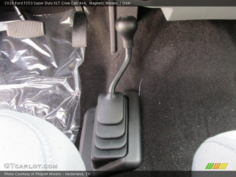 Magnetic Metallic / Steel 2016 Ford F350 Super Duty XLT Crew Cab 4x4