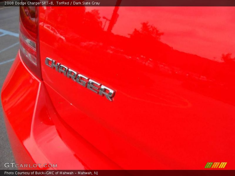 TorRed / Dark Slate Gray 2008 Dodge Charger SRT-8
