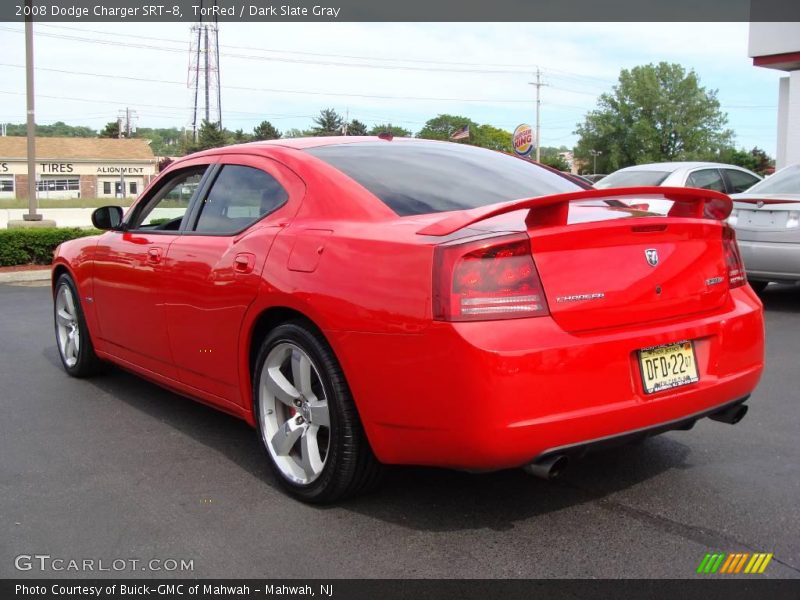 TorRed / Dark Slate Gray 2008 Dodge Charger SRT-8