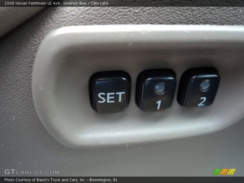 Silverton Blue / Cafe Latte 2008 Nissan Pathfinder LE 4x4