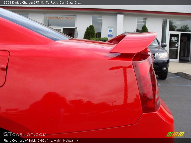TorRed / Dark Slate Gray 2008 Dodge Charger SRT-8