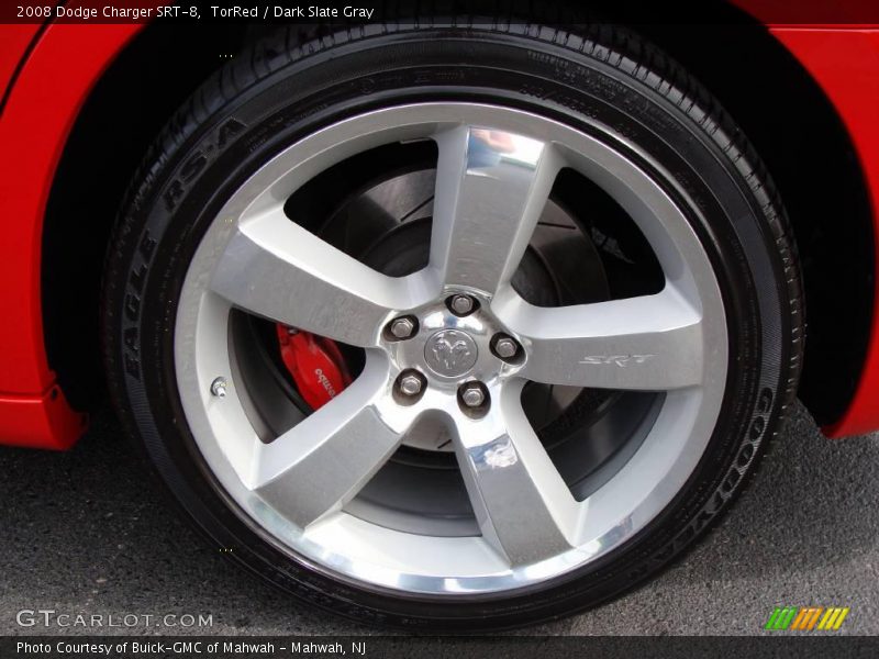 TorRed / Dark Slate Gray 2008 Dodge Charger SRT-8
