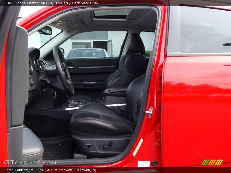 TorRed / Dark Slate Gray 2008 Dodge Charger SRT-8