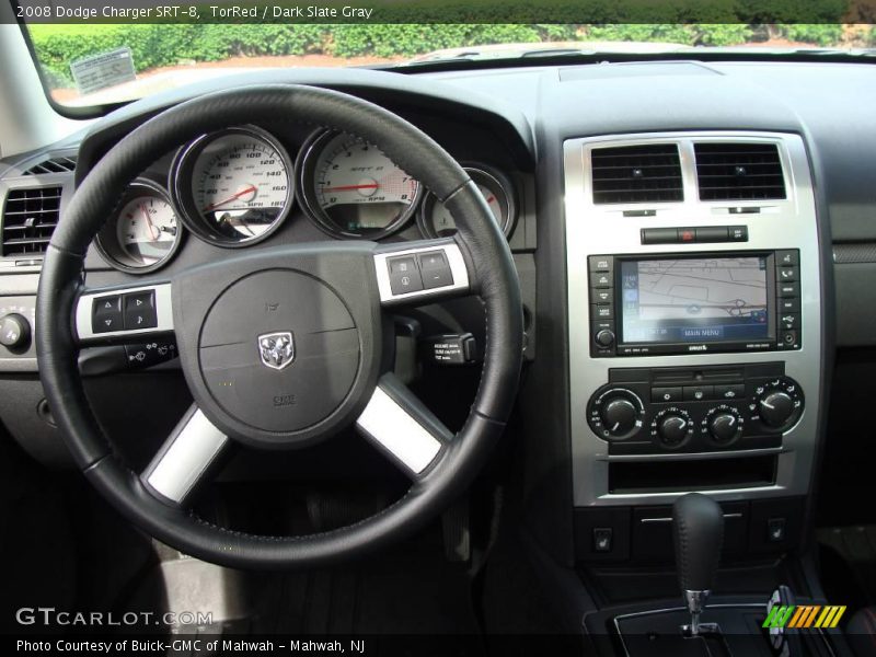 TorRed / Dark Slate Gray 2008 Dodge Charger SRT-8