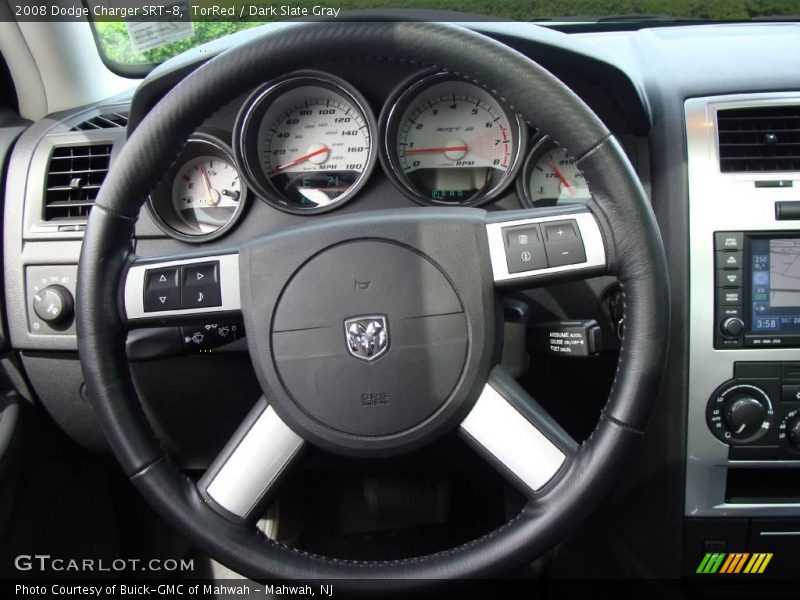 TorRed / Dark Slate Gray 2008 Dodge Charger SRT-8