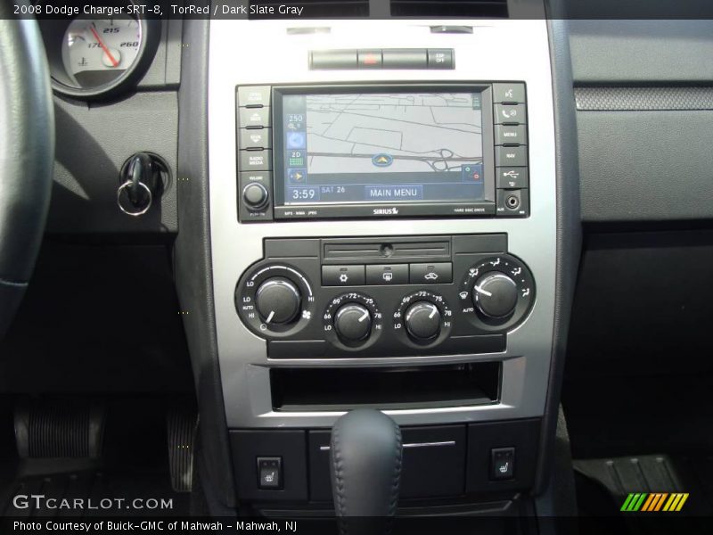 TorRed / Dark Slate Gray 2008 Dodge Charger SRT-8