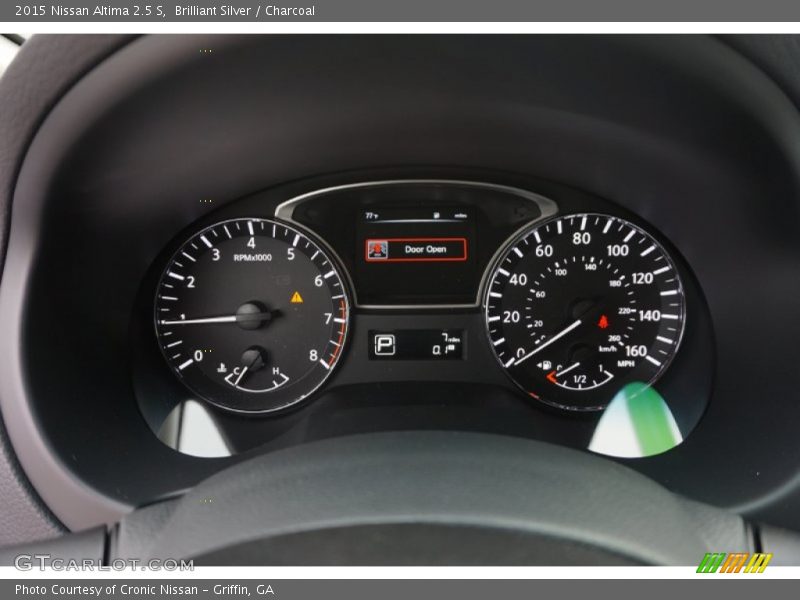 Brilliant Silver / Charcoal 2015 Nissan Altima 2.5 S