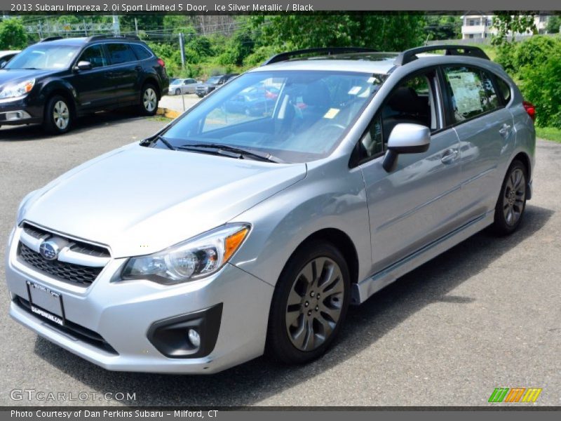 Ice Silver Metallic / Black 2013 Subaru Impreza 2.0i Sport Limited 5 Door