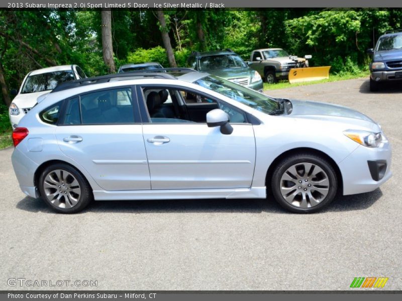 Ice Silver Metallic / Black 2013 Subaru Impreza 2.0i Sport Limited 5 Door
