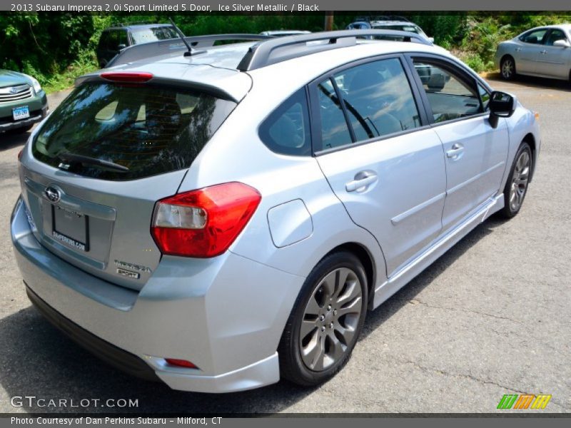 Ice Silver Metallic / Black 2013 Subaru Impreza 2.0i Sport Limited 5 Door