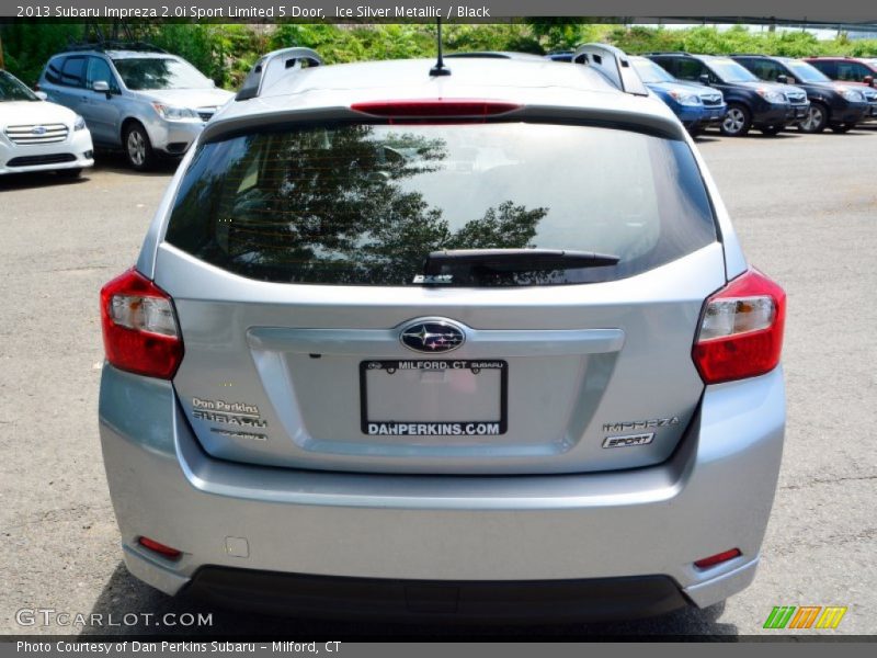 Ice Silver Metallic / Black 2013 Subaru Impreza 2.0i Sport Limited 5 Door