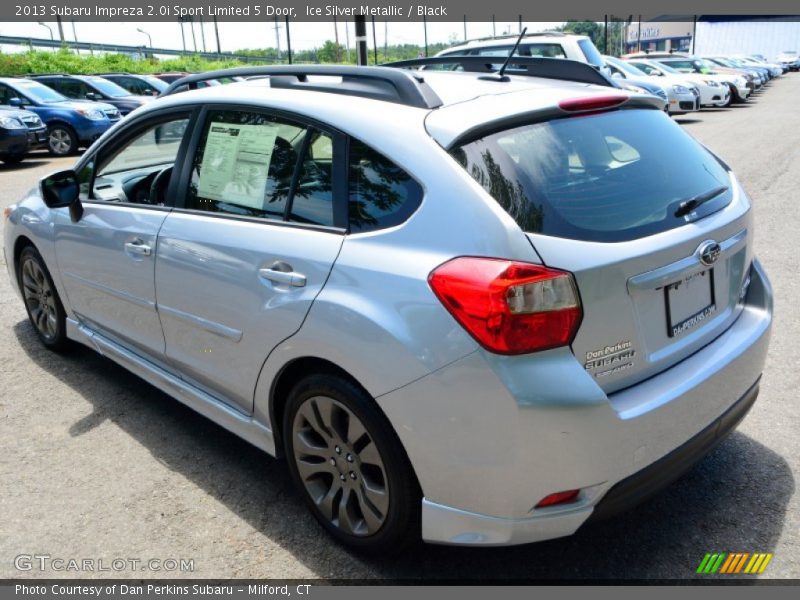 Ice Silver Metallic / Black 2013 Subaru Impreza 2.0i Sport Limited 5 Door