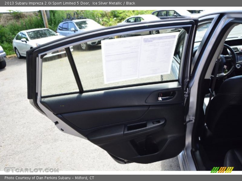 Ice Silver Metallic / Black 2013 Subaru Impreza 2.0i Sport Limited 5 Door