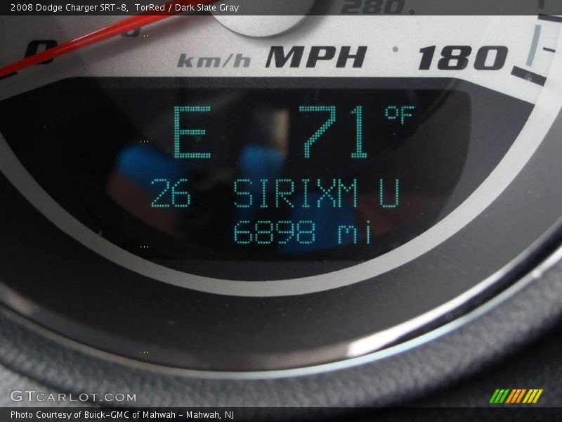 TorRed / Dark Slate Gray 2008 Dodge Charger SRT-8
