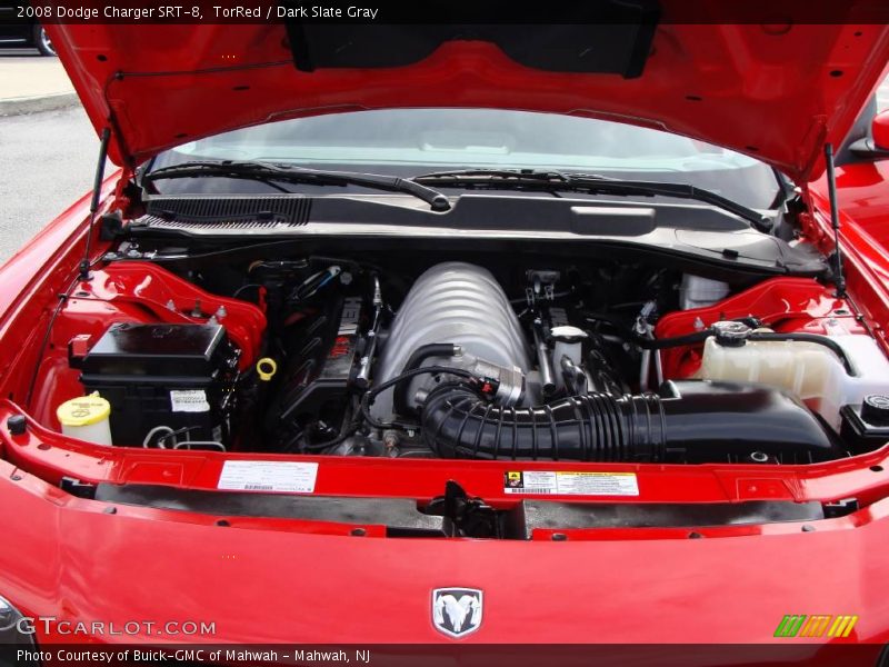 TorRed / Dark Slate Gray 2008 Dodge Charger SRT-8