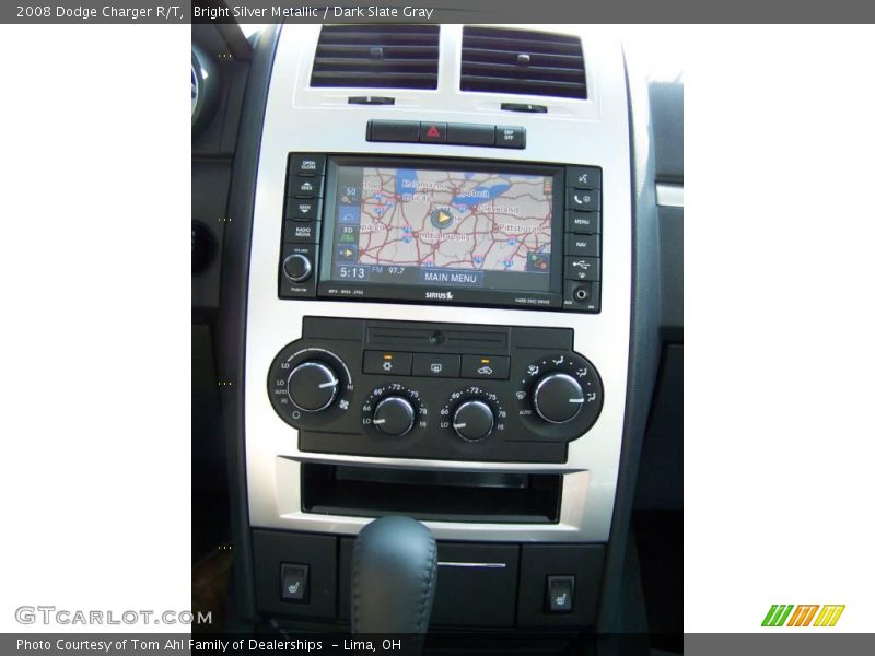 Bright Silver Metallic / Dark Slate Gray 2008 Dodge Charger R/T
