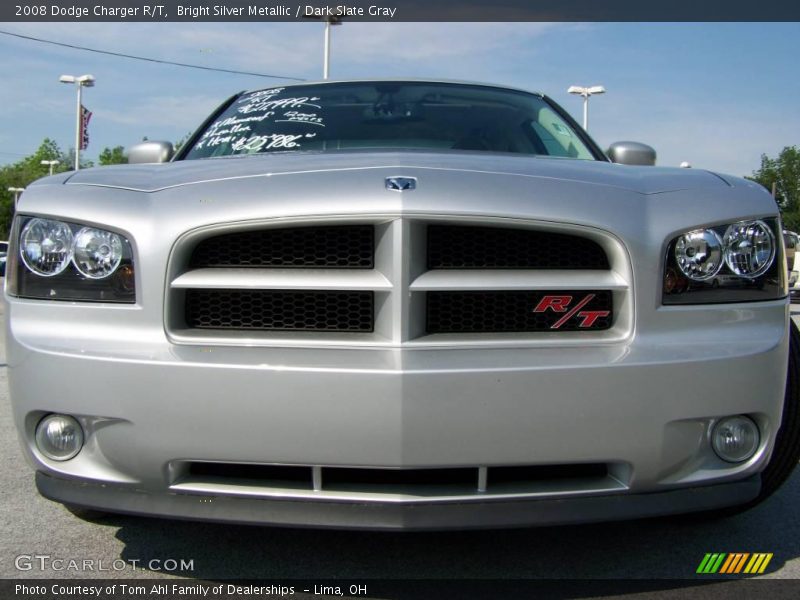 Bright Silver Metallic / Dark Slate Gray 2008 Dodge Charger R/T