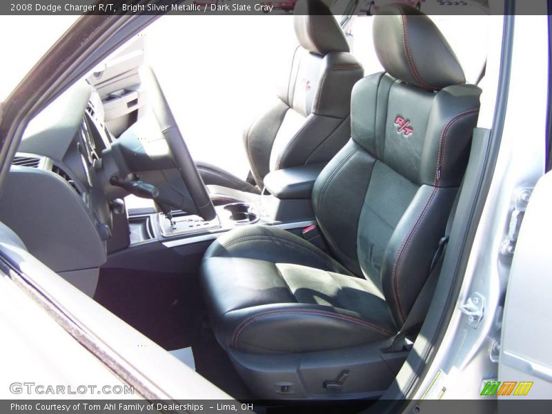 Bright Silver Metallic / Dark Slate Gray 2008 Dodge Charger R/T