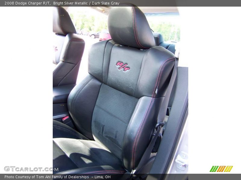 Bright Silver Metallic / Dark Slate Gray 2008 Dodge Charger R/T