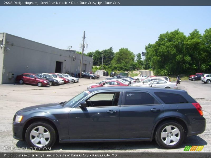 Steel Blue Metallic / Dark Slate Gray/Light Slate Gray 2008 Dodge Magnum