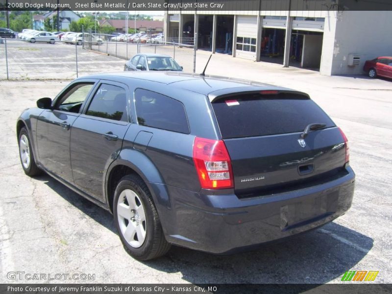 Steel Blue Metallic / Dark Slate Gray/Light Slate Gray 2008 Dodge Magnum