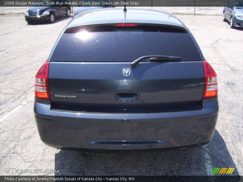 Steel Blue Metallic / Dark Slate Gray/Light Slate Gray 2008 Dodge Magnum