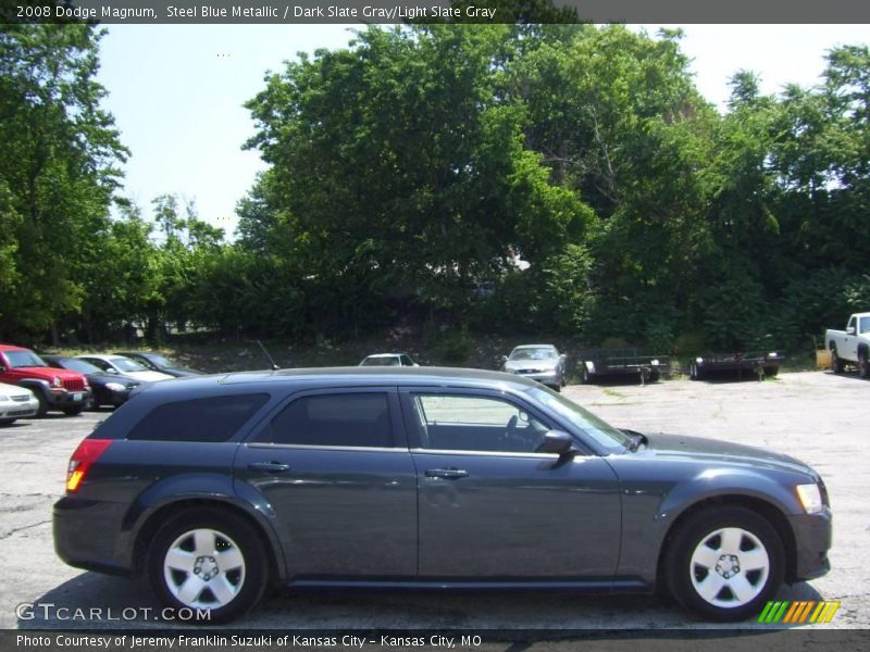 Steel Blue Metallic / Dark Slate Gray/Light Slate Gray 2008 Dodge Magnum