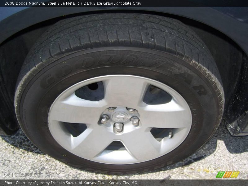Steel Blue Metallic / Dark Slate Gray/Light Slate Gray 2008 Dodge Magnum