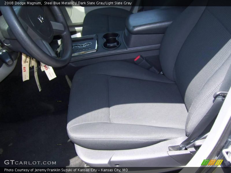 Steel Blue Metallic / Dark Slate Gray/Light Slate Gray 2008 Dodge Magnum