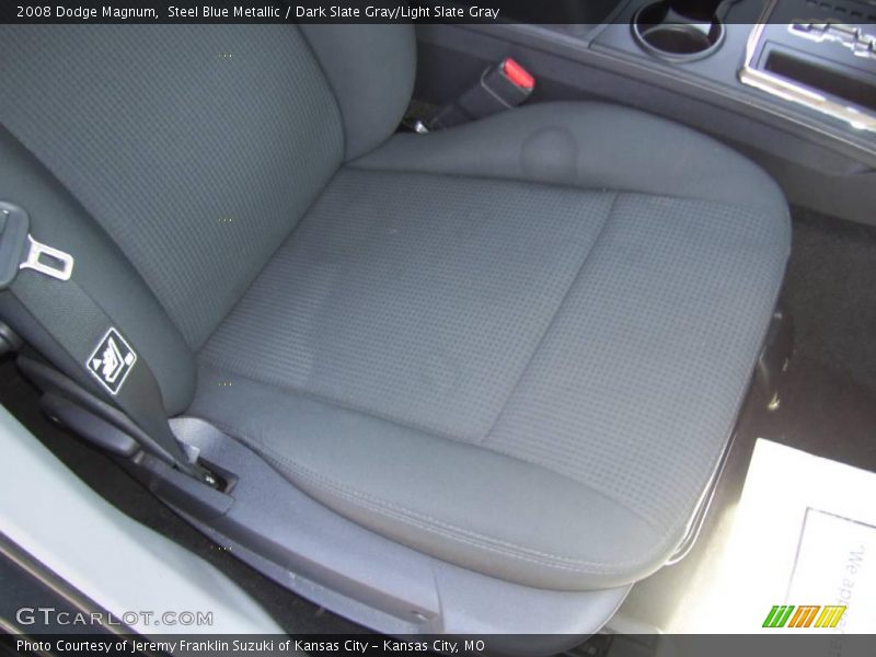 Steel Blue Metallic / Dark Slate Gray/Light Slate Gray 2008 Dodge Magnum