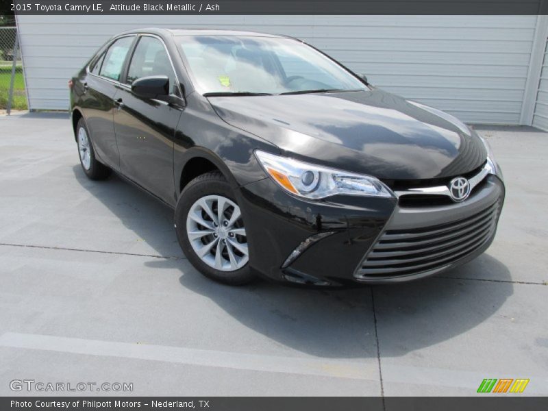 Attitude Black Metallic / Ash 2015 Toyota Camry LE