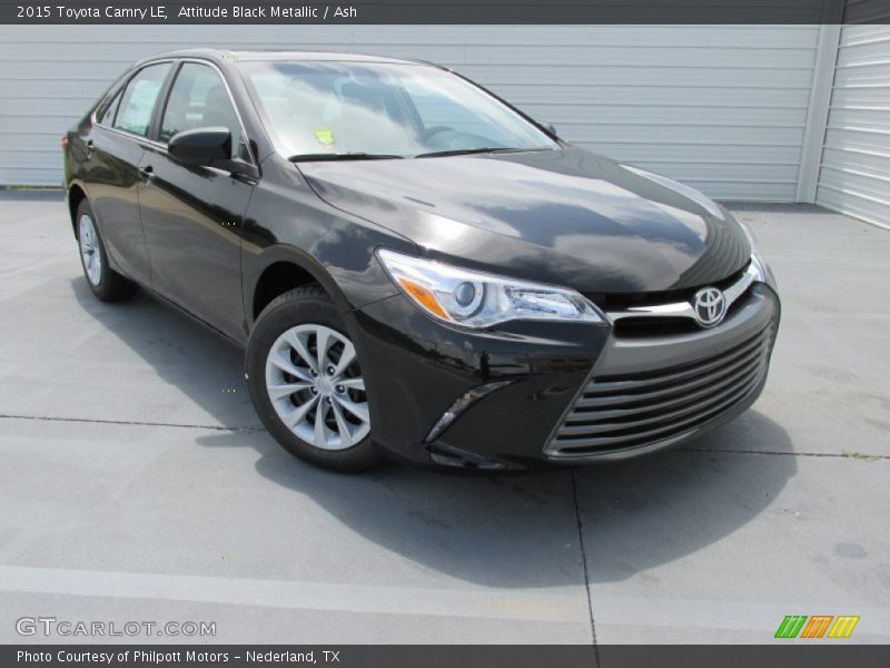 Attitude Black Metallic / Ash 2015 Toyota Camry LE