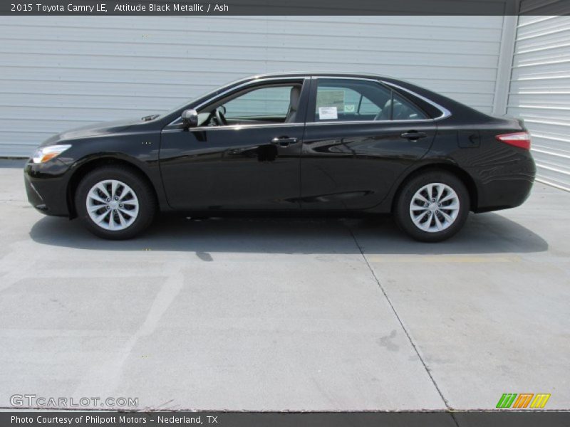 Attitude Black Metallic / Ash 2015 Toyota Camry LE