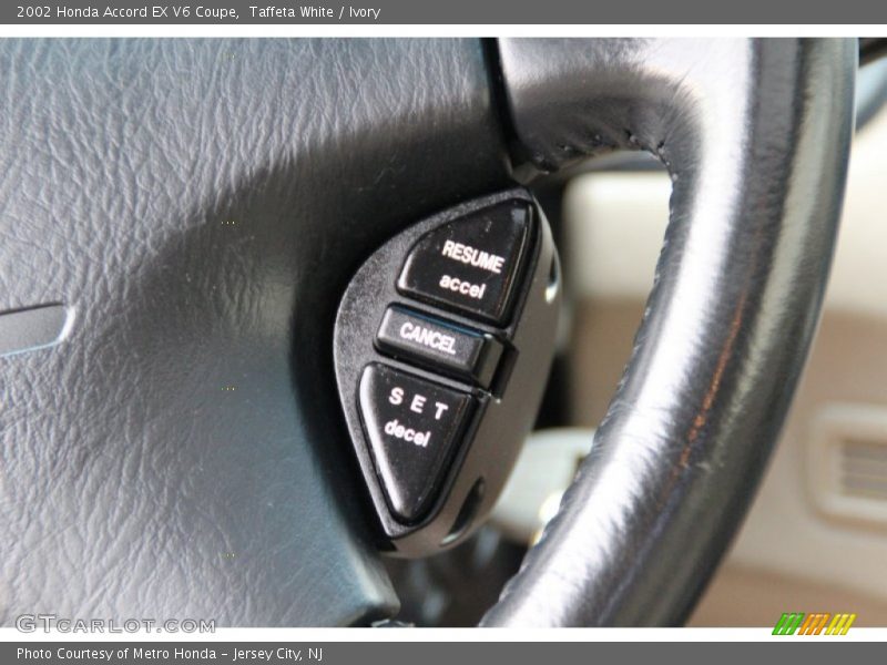 Controls of 2002 Accord EX V6 Coupe