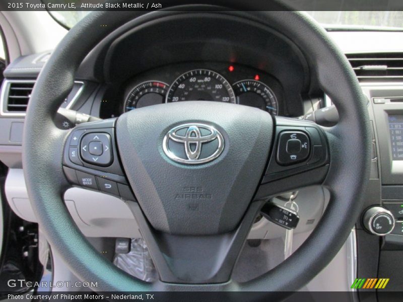 Attitude Black Metallic / Ash 2015 Toyota Camry LE
