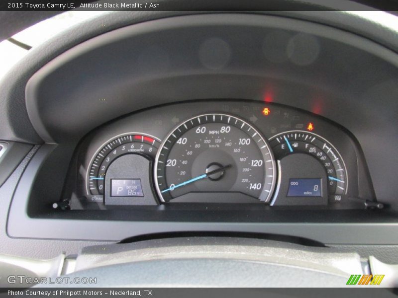Attitude Black Metallic / Ash 2015 Toyota Camry LE