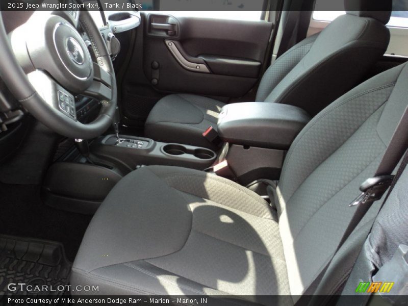 Tank / Black 2015 Jeep Wrangler Sport 4x4