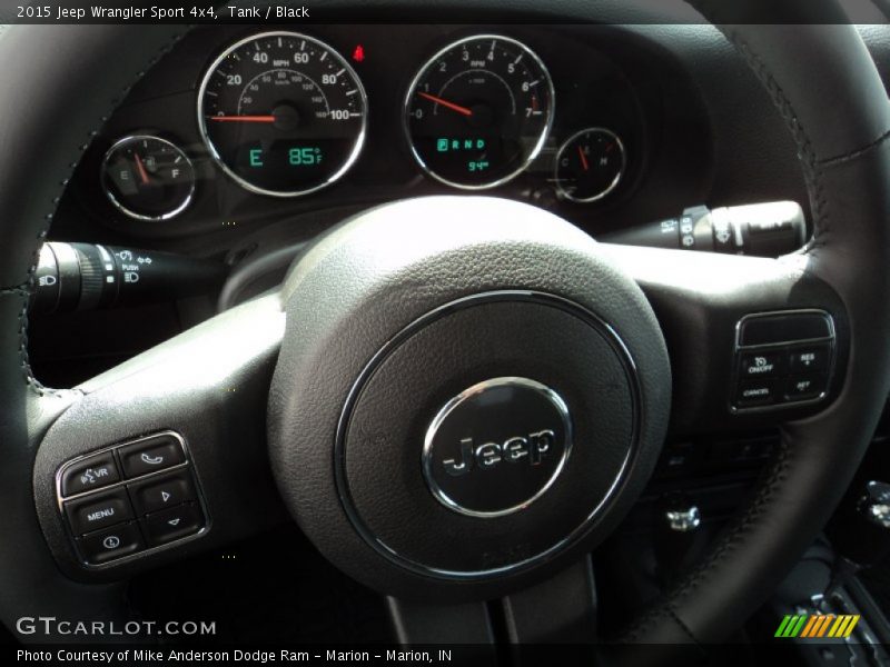 Tank / Black 2015 Jeep Wrangler Sport 4x4