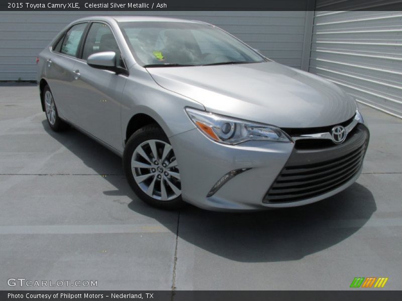 Celestial Silver Metallic / Ash 2015 Toyota Camry XLE