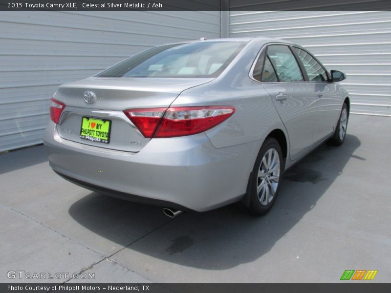 Celestial Silver Metallic / Ash 2015 Toyota Camry XLE