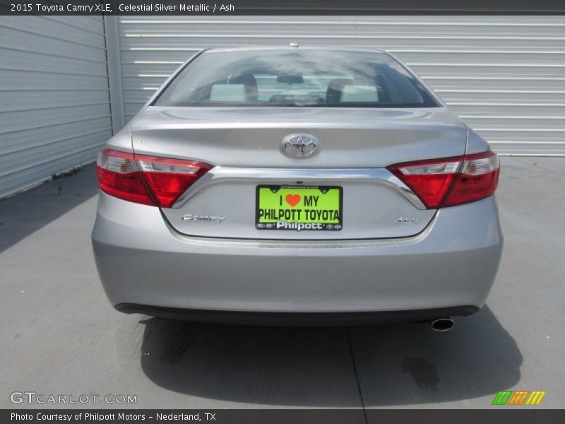 Celestial Silver Metallic / Ash 2015 Toyota Camry XLE