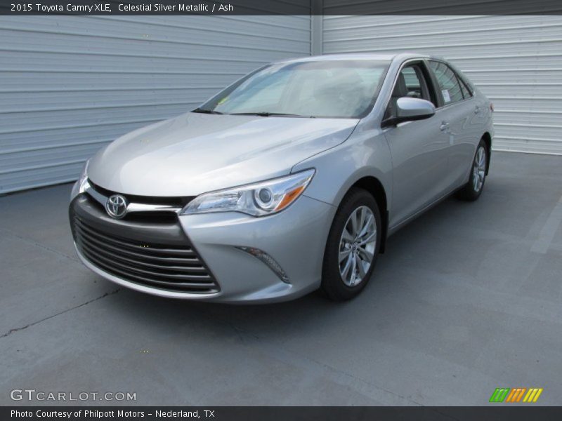 Celestial Silver Metallic / Ash 2015 Toyota Camry XLE