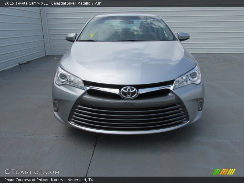 Celestial Silver Metallic / Ash 2015 Toyota Camry XLE