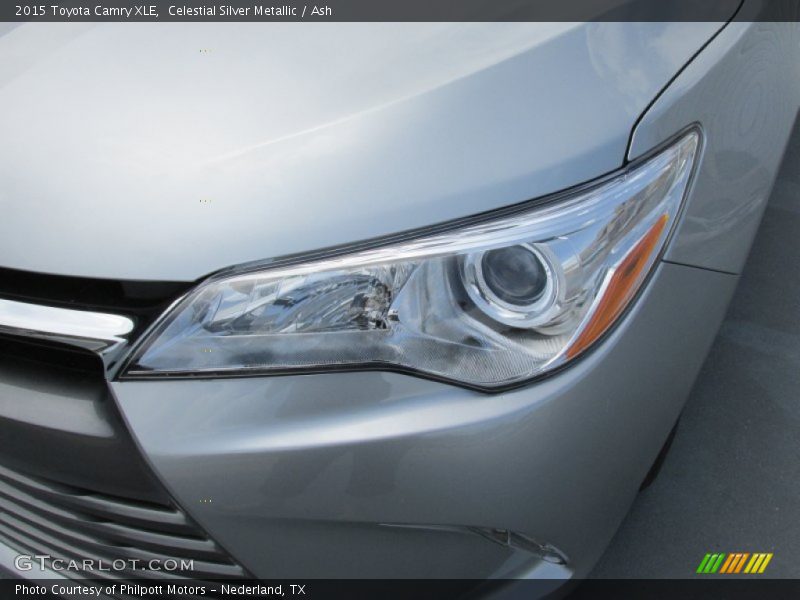 Celestial Silver Metallic / Ash 2015 Toyota Camry XLE