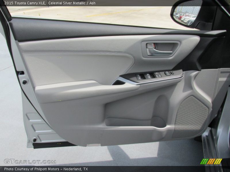 Celestial Silver Metallic / Ash 2015 Toyota Camry XLE