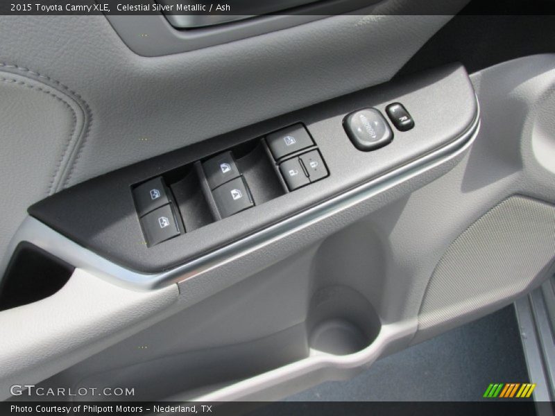 Celestial Silver Metallic / Ash 2015 Toyota Camry XLE