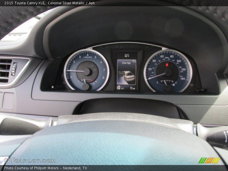 Celestial Silver Metallic / Ash 2015 Toyota Camry XLE