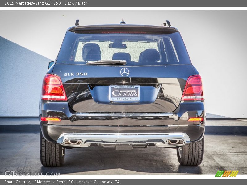 Black / Black 2015 Mercedes-Benz GLK 350