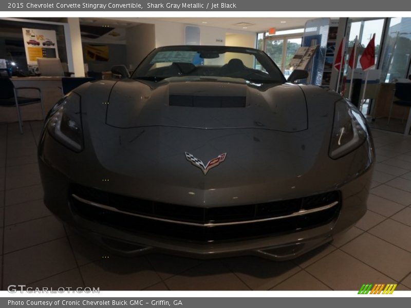 Shark Gray Metallic / Jet Black 2015 Chevrolet Corvette Stingray Convertible